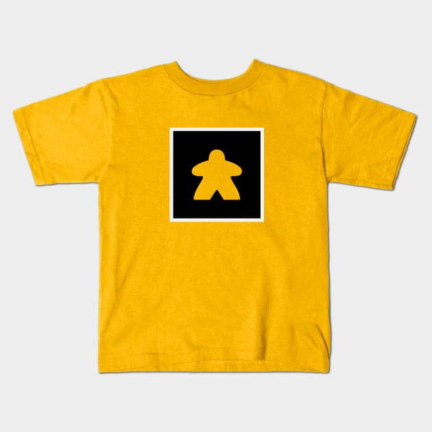 Meeple - Choose your own color Kids T-Shirt by RollForTheWin